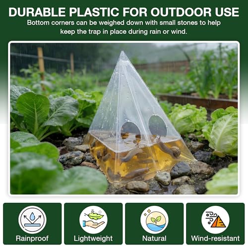 Slug & Snail Trap Bags, Disposable Physical Slug Catcher(20 Pack)
