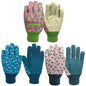 Gardening Gloves for Kids,Toddler,Children,Gift,Cute Pattern,Age3-8 - color: 3 Pairs Per Pack, size: Medium