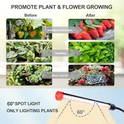 FECiDA Gamechanger 45W Bright Stand Plant Lights for Indoor Growing - size: 5-Tube