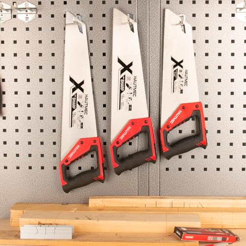 HAUTMEC X-Sharp 18" Pro Hand Saw for Wood Cutting, Large Tree Saws for Logs, 7 TPI Aggressive Rough Crosscut & Rip Handsaw with Thick Blade for Trimming Woodworking Lumber - style: Pro 18"