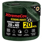 20' x 40' - 20mil Green Tarp Heavy Duty Waterproof UV Protection 20x40 ft - color: Green, size: 20'x40'