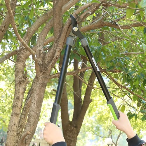 WORKPRO 28" Garden Anvil Lopper, Branch Cutter with 1.6" Cutting Capacity - size: 28"