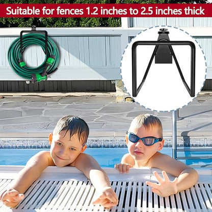 Adnee 2 Pack Garden Hose Holder, Heavy Duty Wall Mount Hose Hanger