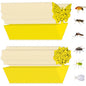 96 Pack Yellow Sticky Fungus Gnat Traps for House Indoor & Outdoor Plants - size: 96 Packs