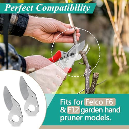 2 Pcs Hand Pruner Replacement Kit (6/3-1) for Felco Pruners Models
