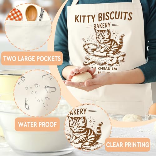 Sourdough Apron Gifts for Bakers, Adjustable Apron, Gifts for Bread Bakers, Perfect for Baking Cooking - color: Style-4