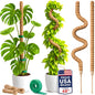 2 Pack 48" Moss Pole for Plants – Moss Pole Monstera Plant Support - size: 2-Pack (48'')
