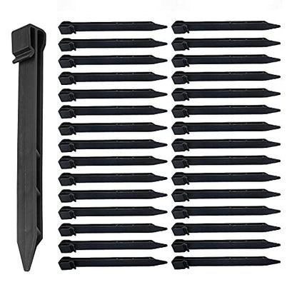 30 PCS Edging Stakes, Landscape Edging Stake for Gardening, Ground Stakes - size: 30 PCS