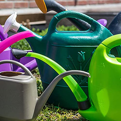 2 Gallon Watering Can - Hunter Green (Pkg/3, Hunter Green) - color: Hunter Green, size: Pkg/3