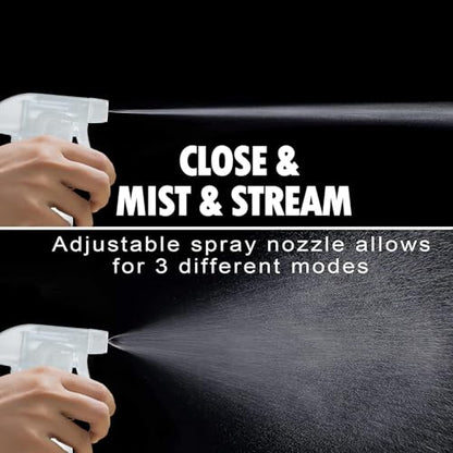 Glass Spray Bottles with Silicone Sleeve, 2Pack 16oz, Pale Yellow&Grey - color: Pale Yellow&Grey