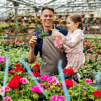 JOI MEW Gardening Tool Set for Kids with Metal Tools and Watering Can