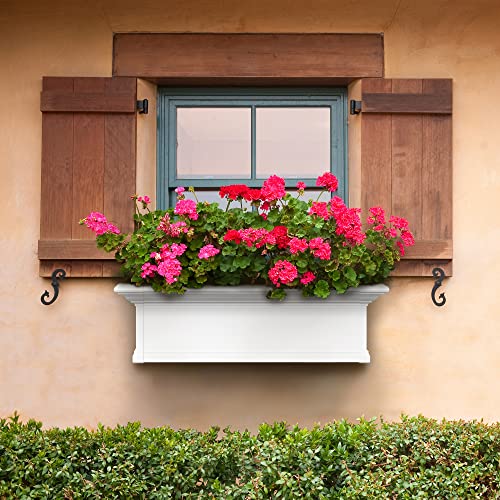 Mayne Yorkshire 4823-W, 3-Foot, White - size: 36in, style: Traditional