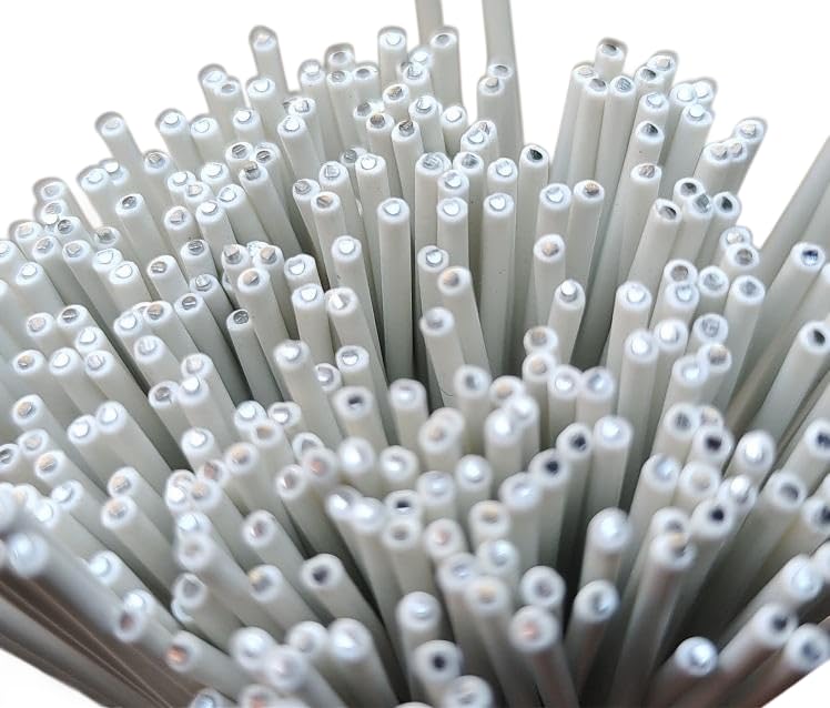 400 Pcs White,5" Plastic Twist Ties, Garden Plant Twist Tie Cable Tie, Plastic Cable Ties for Bread Candy Bags, Gift Bags (White,5") - color: White,5"