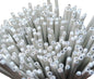 400 Pcs White,5" Plastic Twist Ties, Garden Plant Twist Tie Cable Tie, Plastic Cable Ties for Bread Candy Bags, Gift Bags (White,5") - color: White,5"