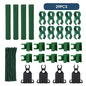 NANOPRETTY Adjustable Garden Stakes Connectors for 0.78" Rods - size: Accessorie Kit-0.78 Inch