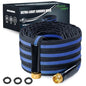 Ultra Lightweight 100FT Garden Water Hose - color: black-blue, size: 100 FT