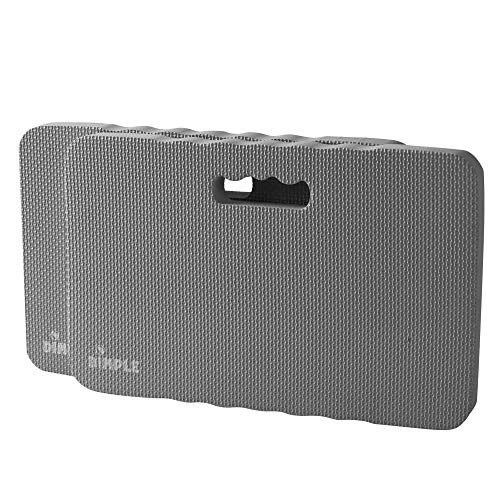 Dimple 2 Set Kneeling Pad High Density Thick Foam Comfort Kneeling Pad Mats - color: Grey, size: 2 Pack