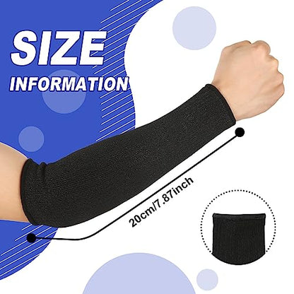 Sintege Arm Sleeves for Thin Skin,12.6 Inch,Light Blue, Dark Blue, Black - color: Light Blue, Dark Blue, Black, size: 12.6 Inch