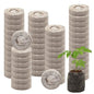 Halatool 55 Pcs 30mm Peat Pellets for Seedlings, Seed Starter Soil - size: 55 Pcs 30mm
