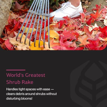 Yard Butler World's Greatest Shrub Rake, 8" Wide, ILT-8 - size: Bundle Pack