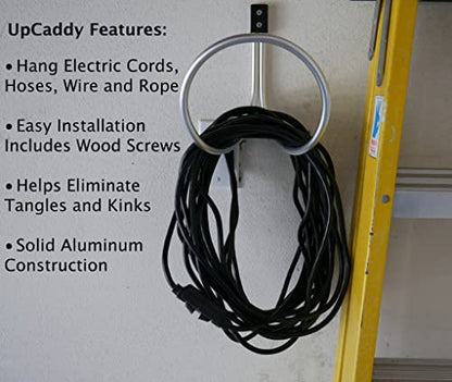Aluminum Hose Hanger Wall Mount, Rustproof, Holds Up to 75 Lbs