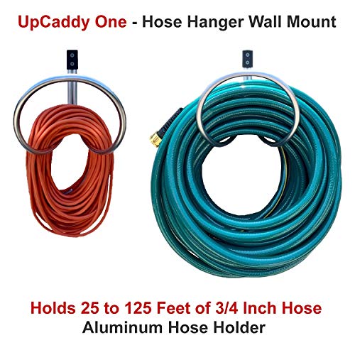 Aluminum Hose Hanger Wall Mount, Rustproof, Holds Up to 75 Lbs