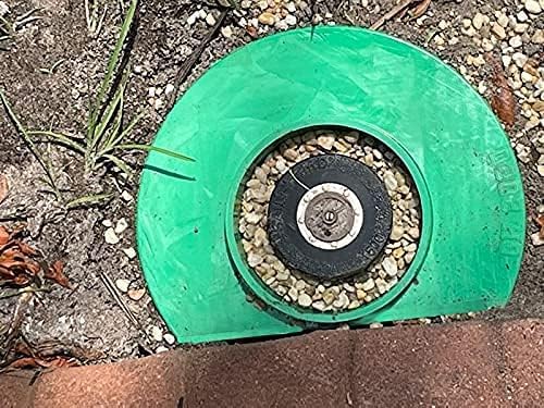 GRASSHOLE Sprinkler Head Guard - Donut-Style Protector Prevents Mower Damage - 1 Pack - Plastic - size: 1 Pack