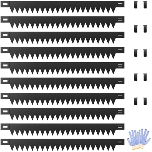 Metal Landscape Edging 10-Pack, 40" L x 4.5" H Black - size: 4.5 Inch 10Pcs