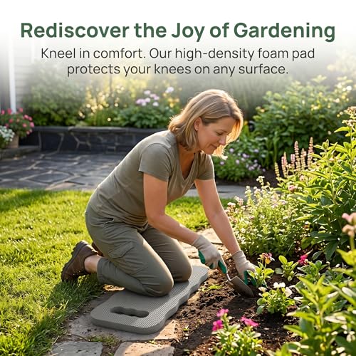 10 Pcs Garden Kneeling Pads, 16 x 7.1 in Thick Foam Waterproof Knee Mats