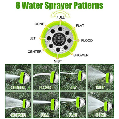 Upgraded Dog Wash Hose Attachment, 8-in-1 Sprayer Mode Garden Hose Nozzle