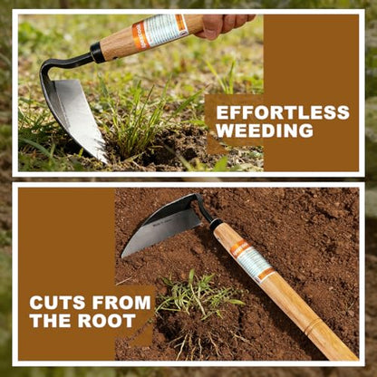 Weeding Hoe Sharp Durable bladeEffortless and efficient Weeding
