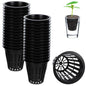 200PCS 2 inch Net Pots, Slotted Mesh Net Cups for Indoor Outdoor Growing