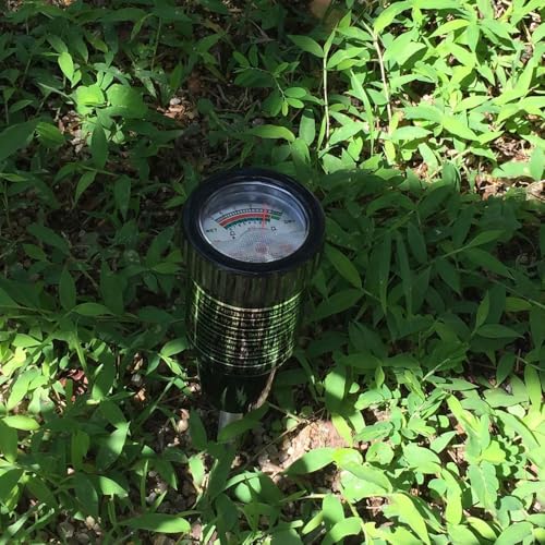 Soil Meters,Soil Test Kit,Soil PH/Moisture Tester Heavy Duty 295mm Long Probe&Large Screen for Garden Lawn Farm Indoor Outdoor Plants (No Battery Needed)