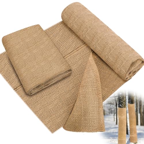Buryeah 1 Pack 40 Inch X 72 ft Burlap Fabrics Roll Natural Jute Garden - size: 40 Inch x 72 Ft