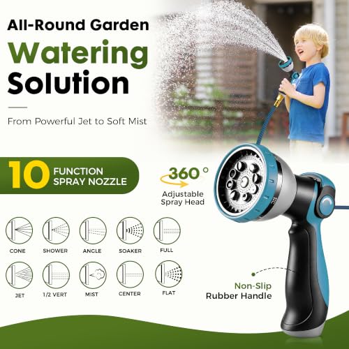 Garden Hose 25FT, Lightweight Flexible Water Hose