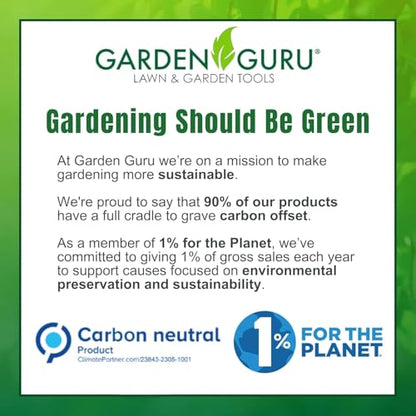 Garden Guru Titanium Hand Weeder Fork Tool – Rust Resistant – Ergonomic Handle – Great for Planting, Spreading Mulch, Weeding, Loosening & Transplanting Soil (4 Pack) - size: 4 Pack, style: Titanium