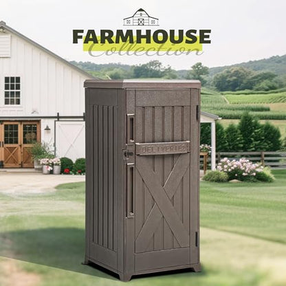 YITAHOME 60-Gallon Secure Package Delivery and Storage Box