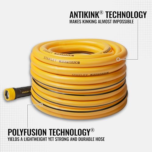 Stanley BDS6651 Fatmax Professional Grade Water Hose, 75' x 5/8" - size: 75 Ft