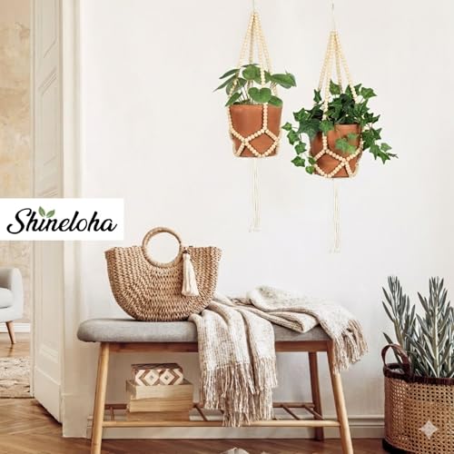 Small Macrame Plant Hanger (for 6"), Short Plant Hanger