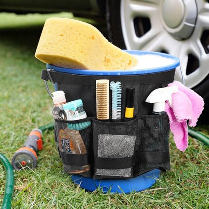 5 Gallon Bucket Tool Organizer, Bucket Storage Bag with Compartments