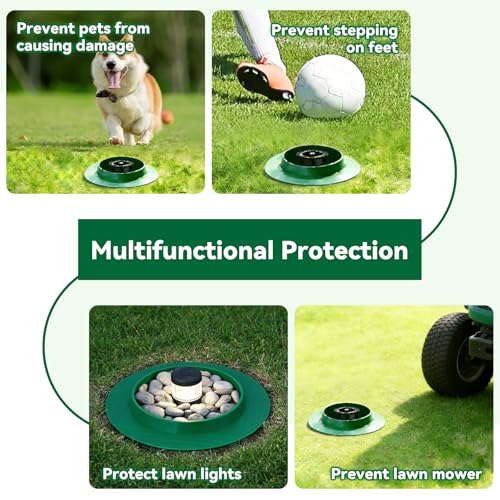 12-Pack Sprinkler Head Protectors, for 1.5"-2.5" Lawn Sprinkler Head