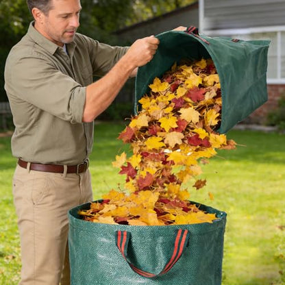 52 and 79 Gallon Reusable Yard Waste Bags, 3 Pack, Leaf Bags - size: 1 Count (Pack of 3)