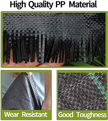 Driveway Fabric,Weed Barrier Landscape Fabric 6FTX300FT 3.2oz - size: 6X300 FT