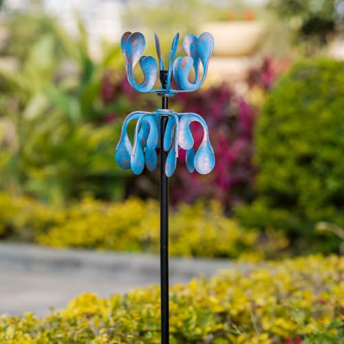 Wind Spinners Outdoor Metal Wind Spinner 360 Degrees Rotating