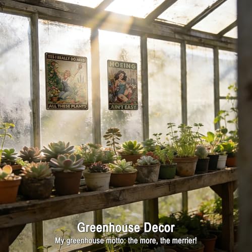 Funny Garden Decor I Really Need All These Plants Tin Sign - color: All Need These Plants