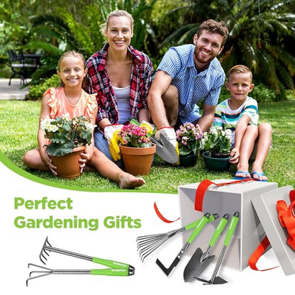 WORKPRO 6-Piece Garden Tool Set - color: Green