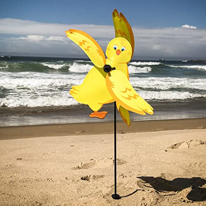 In the Breeze 2556 Chick Whirligig Spinner, Baby Chick - style: Chick