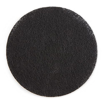 RSVP International Charcoal Compost Bin Filter 2-Piece Set Helps Keep Kitchen Smelling Fresh, Replacement - 1 Gallon Bin/Pail - size: Filter Replacement, 2-Piece, 0.5-Gallon