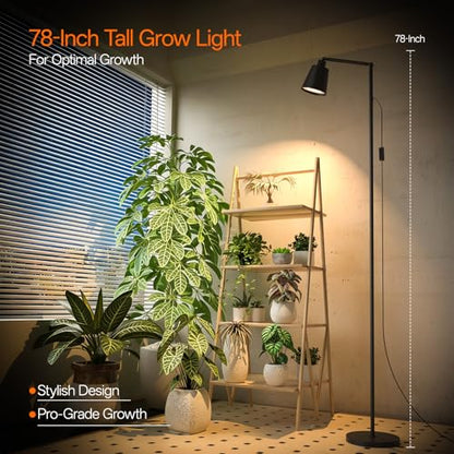 Bstrip 78" Tall Standing Grow Light, F11 Pro Grow Lights for Indoor Plants