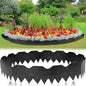Landscape Edging, No Dig Interlocking Garden Edging Border for Landscaping, Flexible Flower Bed Lawn Edging for Outdoor Pathway, Easy DIY No Stakes, Pound-in, 6'' Tall (Black, 40 FT / 40 Pcs) - size: 40 FT / 40 Pcs